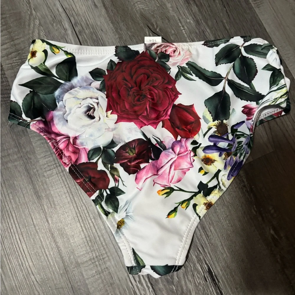 Floral Ruffle Bikini Set Kids/Tween - Picture 3 of 5
